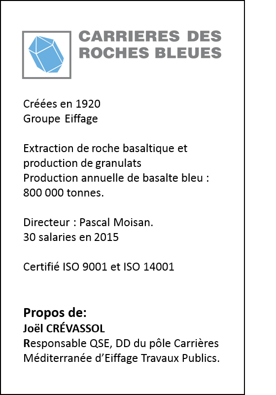Roches bleues ISO50001