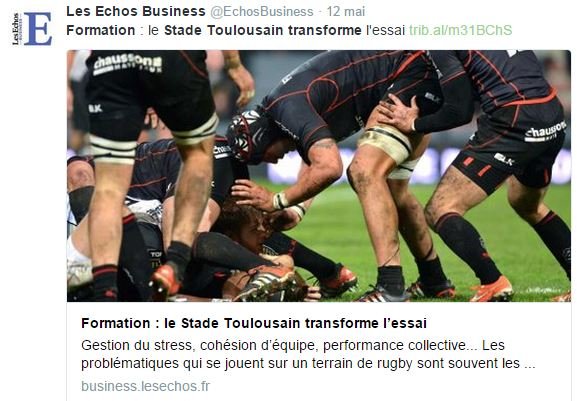 Les Echos Stade Toulousain NF Service