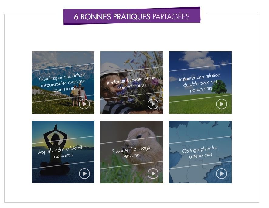 Infographie animée - Astuces en RSE