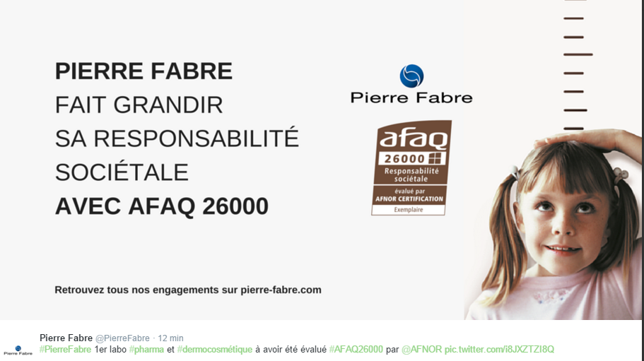 RSE : Pierre Fabre passe du niveau « confirmé » à « exemplaire » du label Engagé RSE